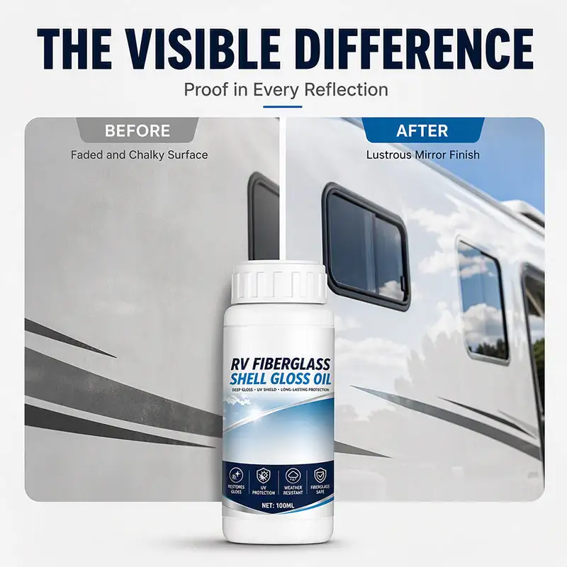 ⏳Time-Limited Special⏰RV Fiberglass Gloss Oil Shine Restorer