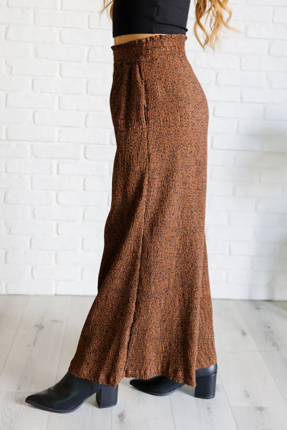 Harmony High Rise Wide Leg Pants In