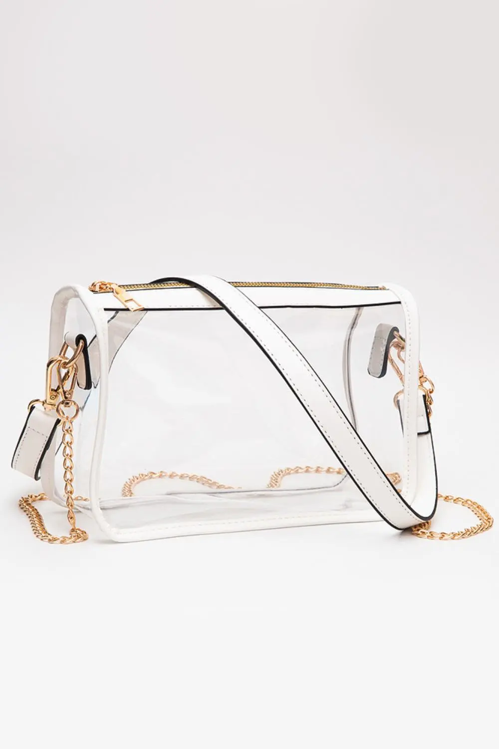Rectangle Stadium Crossbody Bag