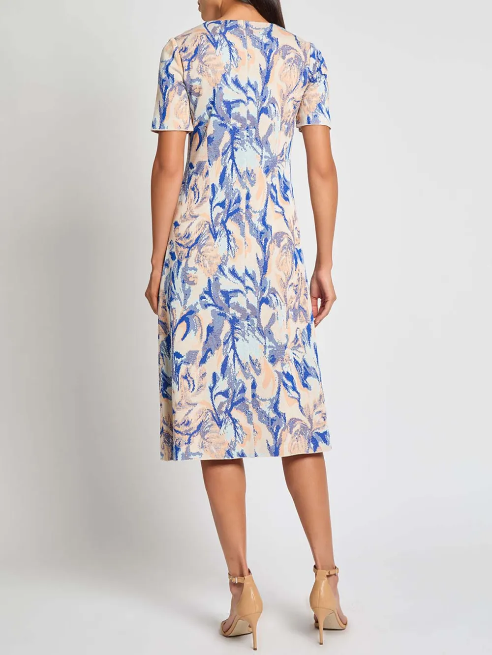 Anti Wrinkle Short Sleeved Dress