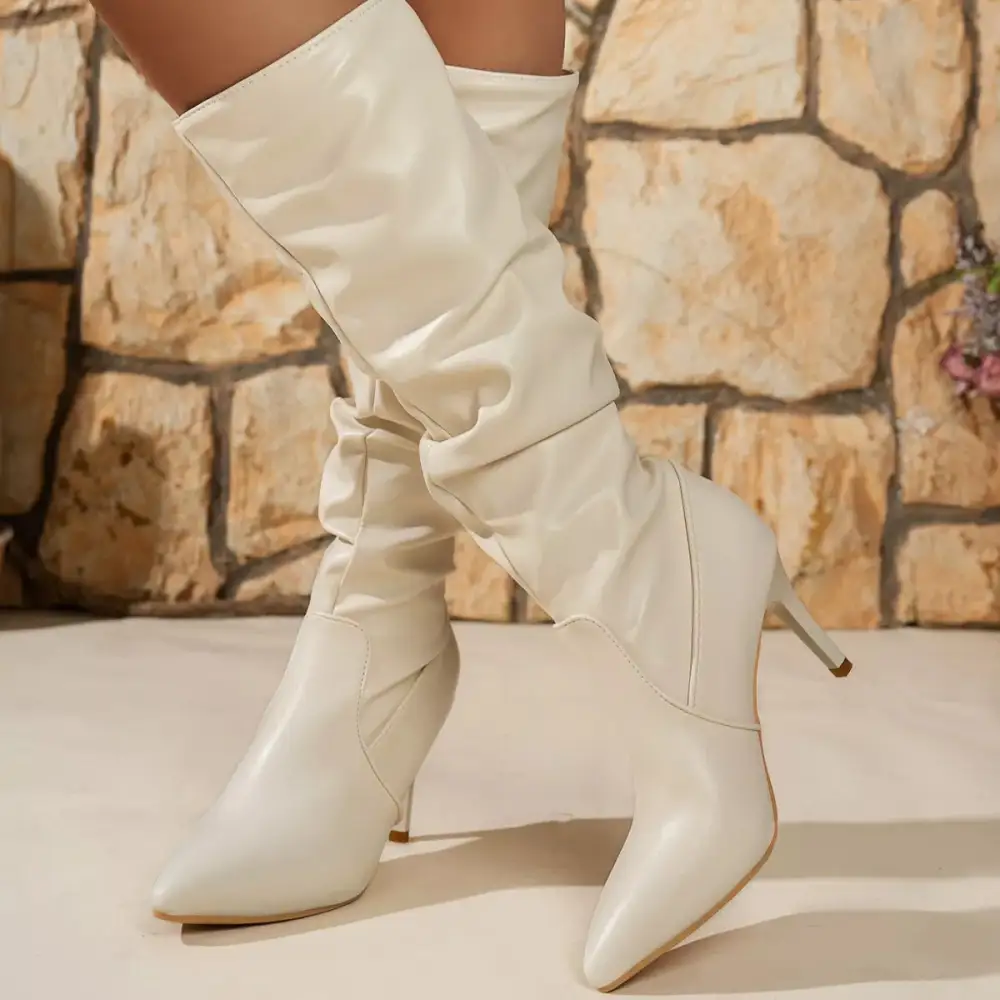 Pointed Toe Stiletto Boots