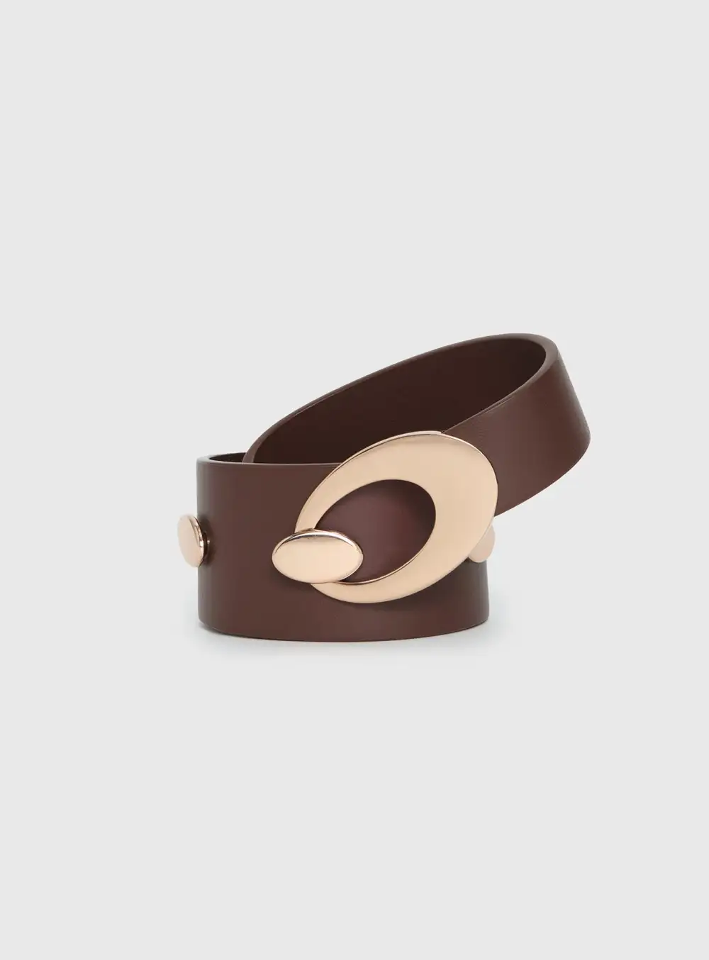 Easy Style Buckle Faux Leather Belt