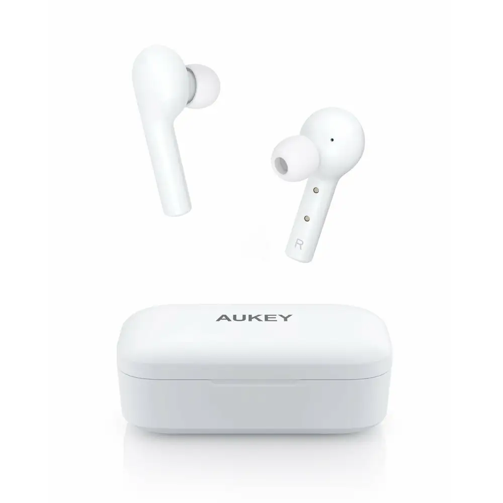 AUKEY EP-T21 Move Compact True Wireless Earbuds 35 Hours Playtimes White