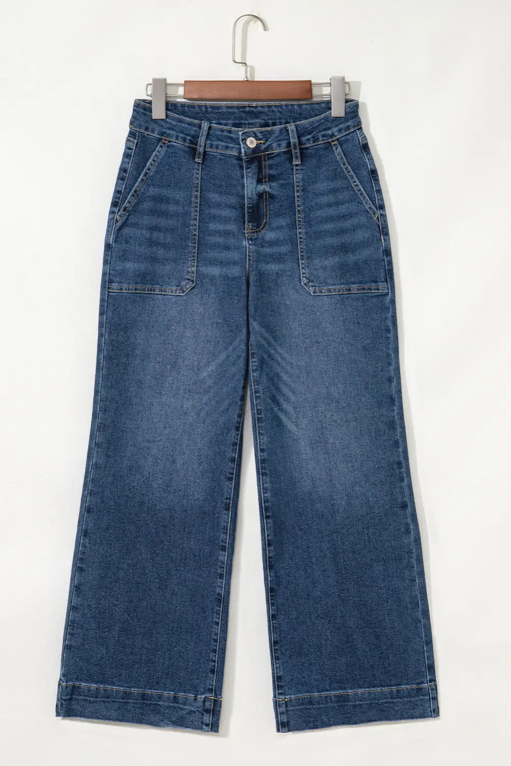 Wide Leg Cropped Ashleigh High Rise Jeans