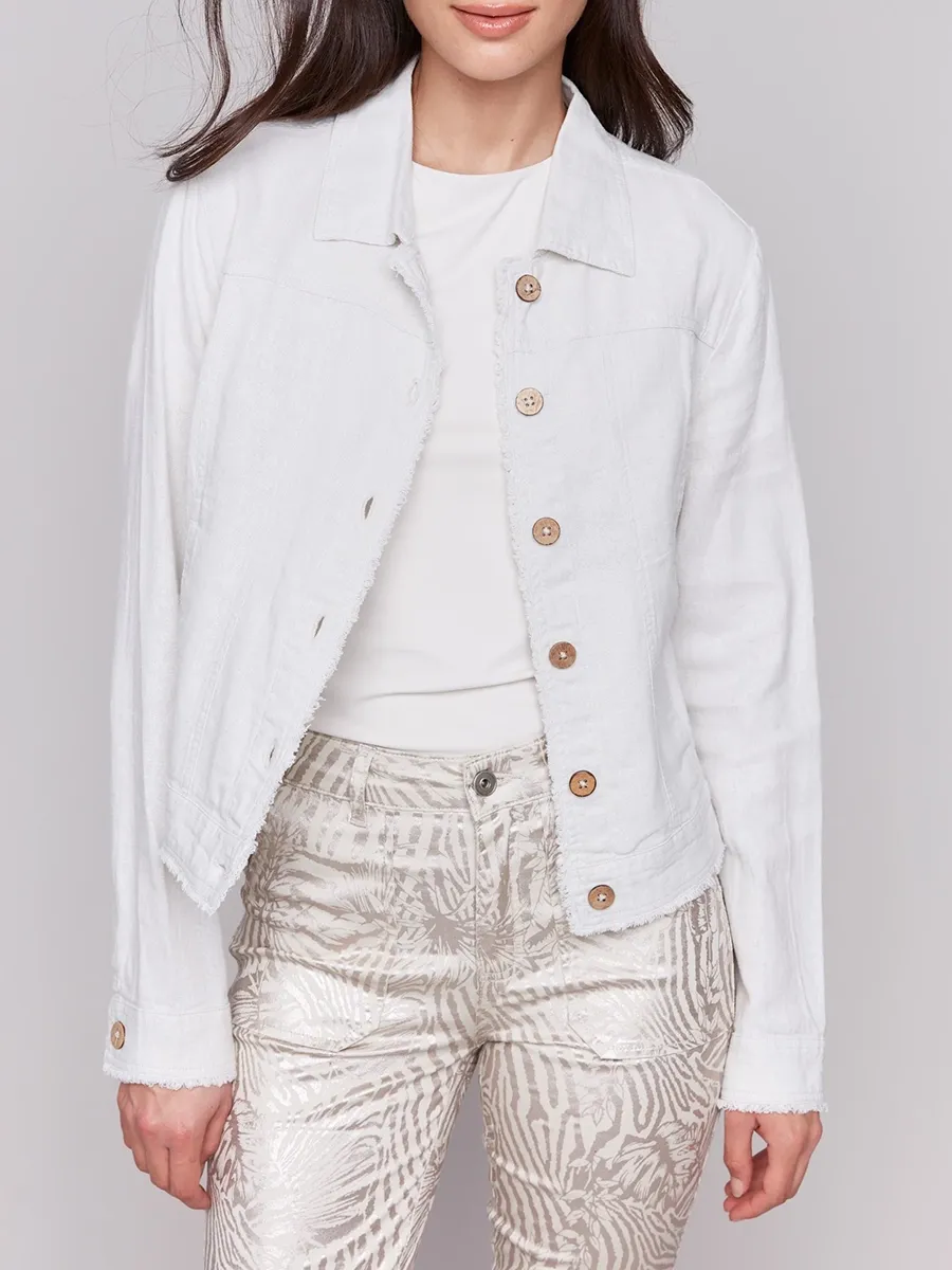 Soft And Breathable Linen Simple Jacket