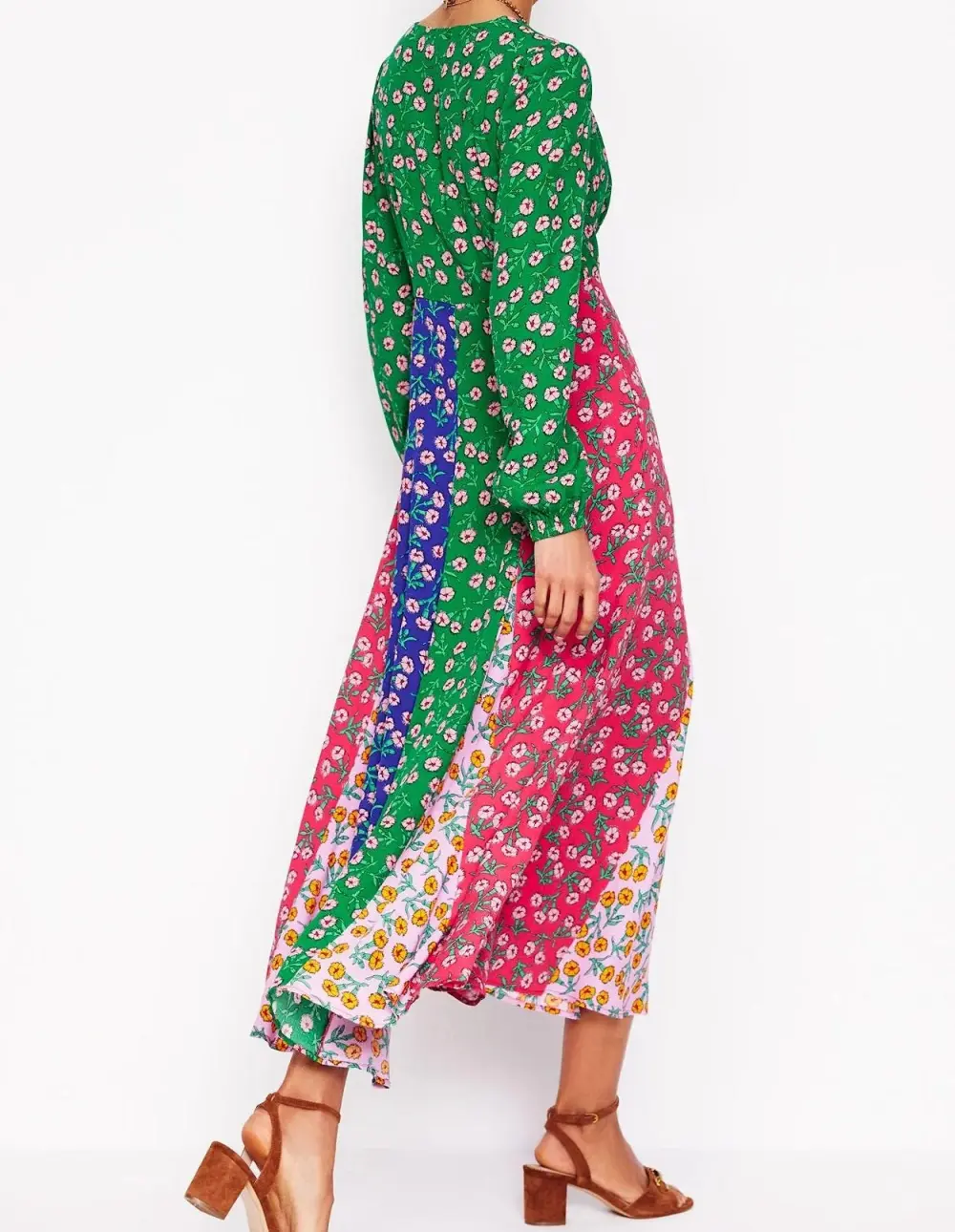 Lisa Long Sleeve Tea Dress