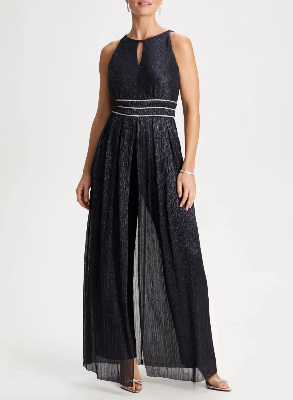 Backless Strappy Jumpsuit