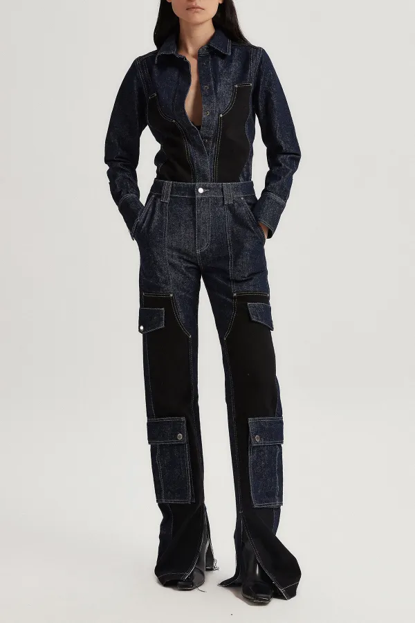 Long Sleeve Denim Shirt