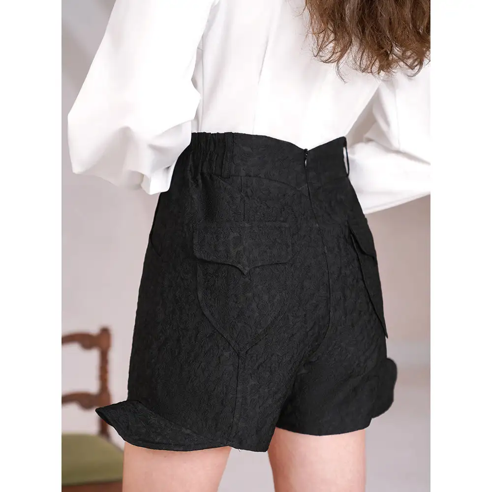Compact Commuter Everyday Casual Polyester Shorts