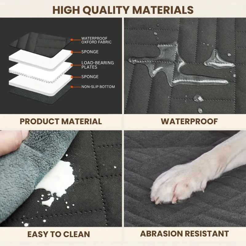 Pet Car Seat Cover with Free Cushion