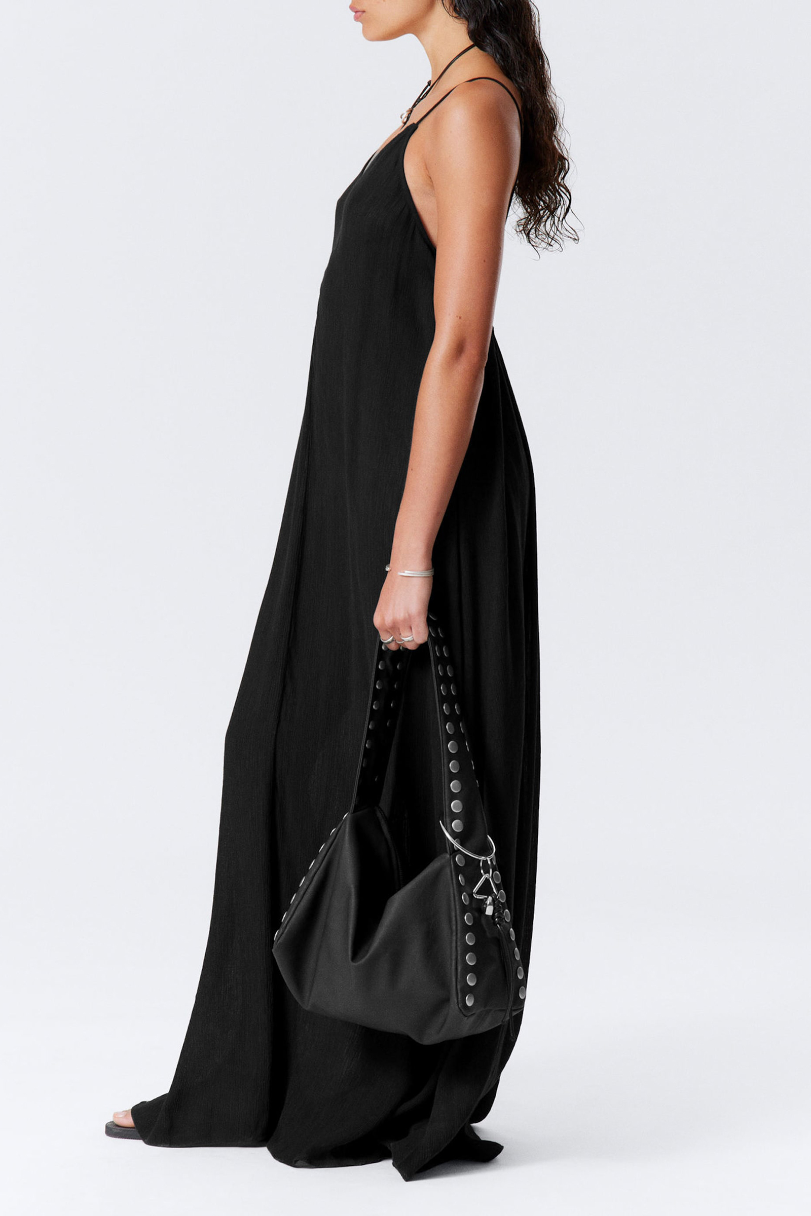 V-Neck Spaghetti Strap Dress