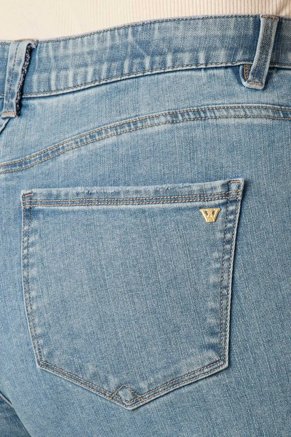 Everyday Plus Size High Rise Wide Leg Jeans