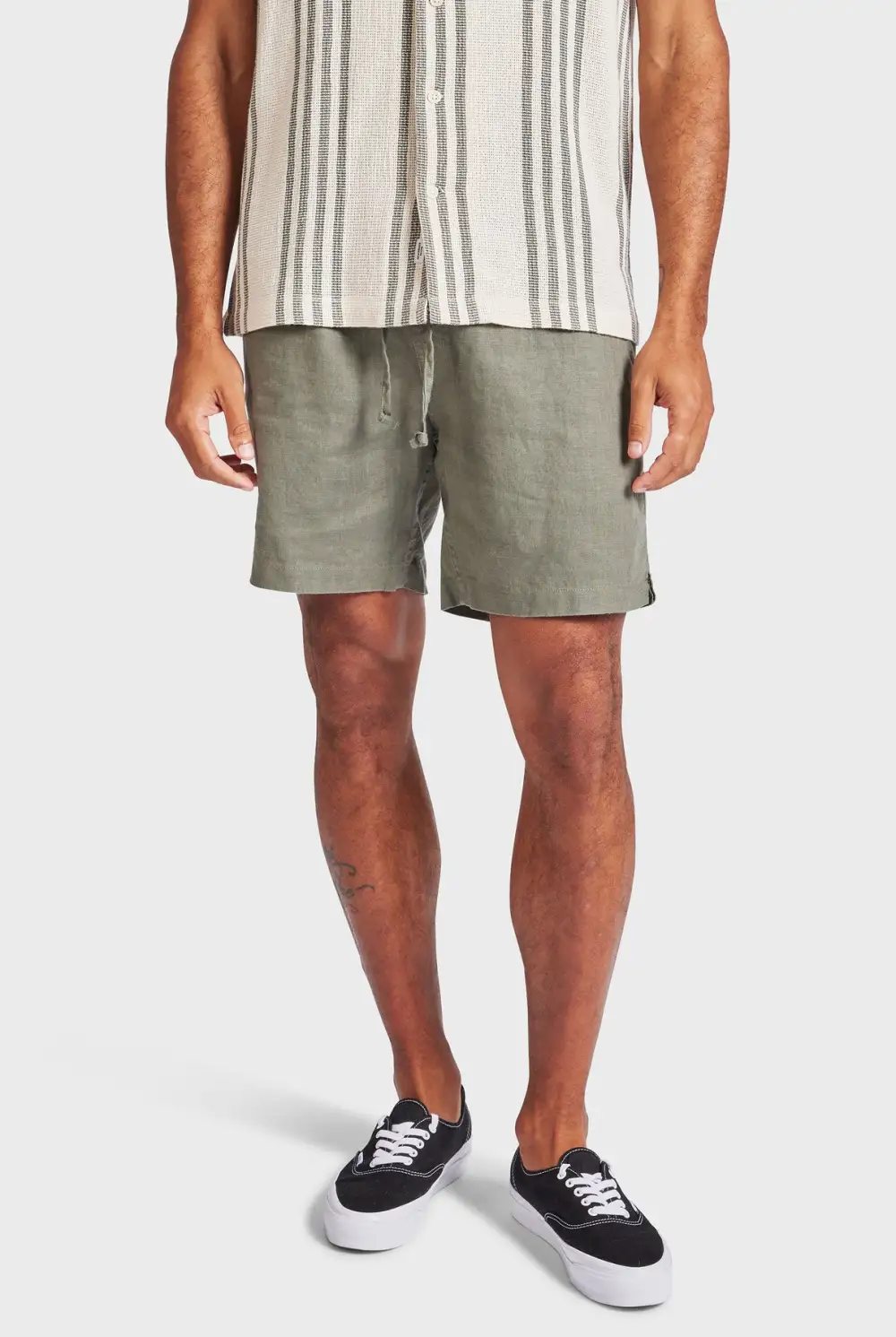 Riviera Linen Short-Bluegrass