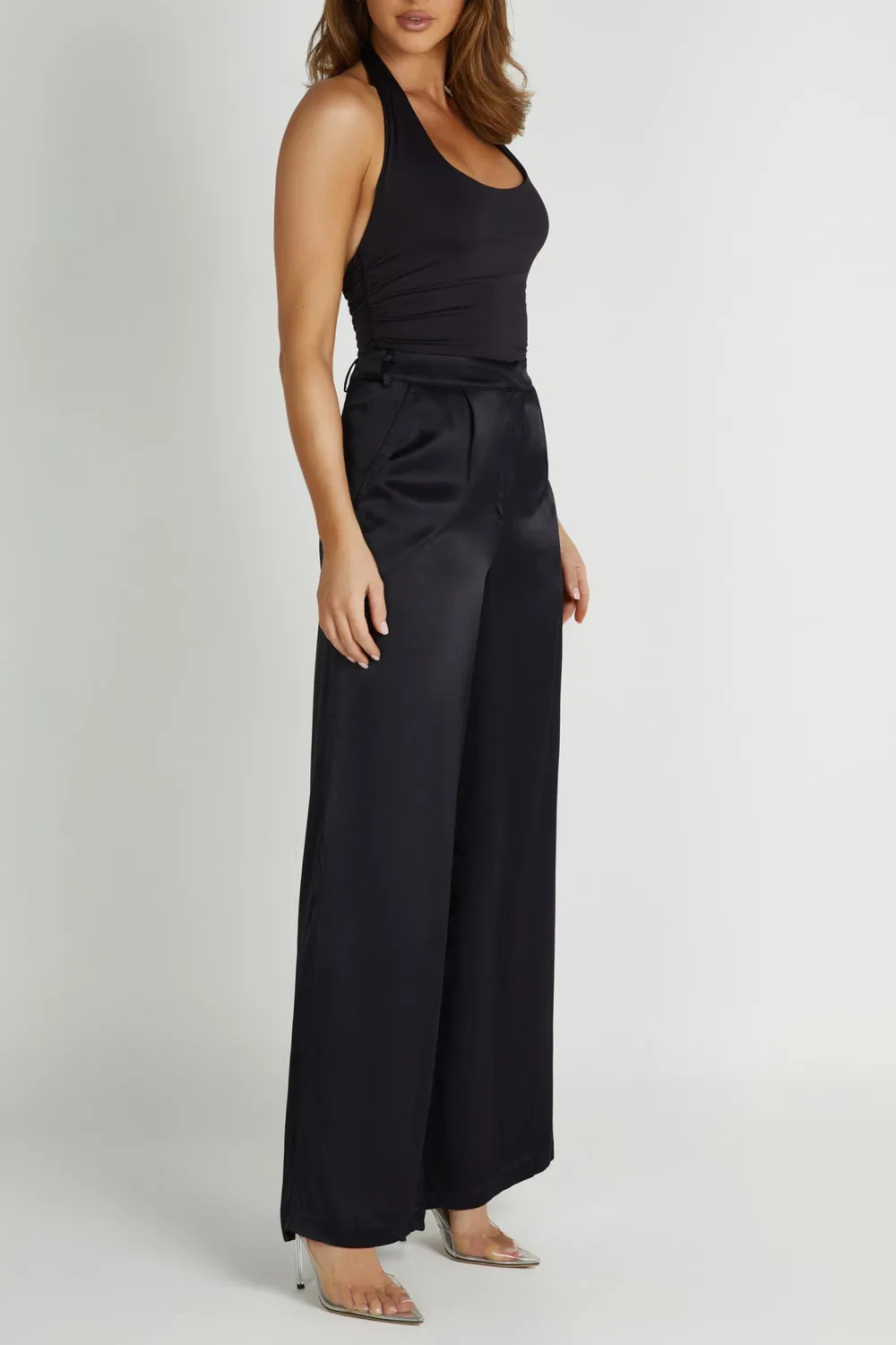 Recycled Nylon Halter Top