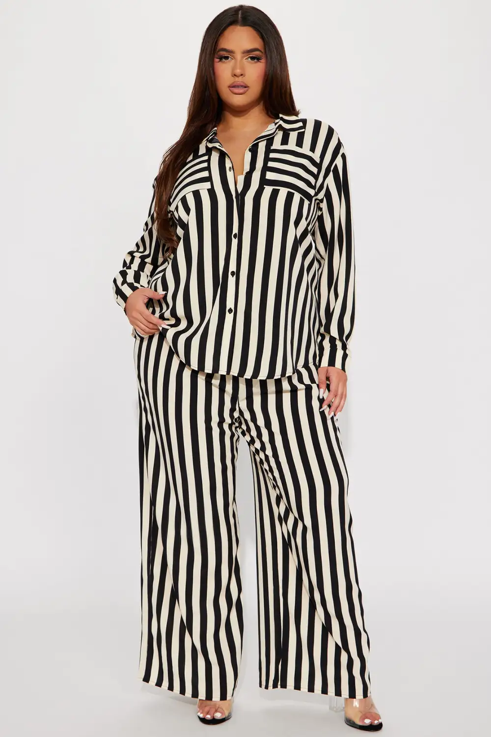 Looking For Me Pant Set - Black/combo