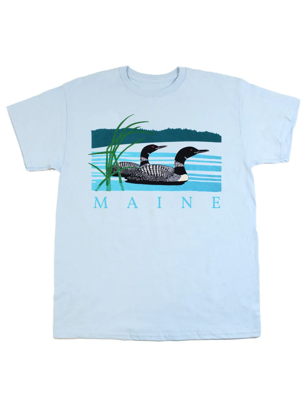 Diving Bird Print Long Sleeved Women's Top