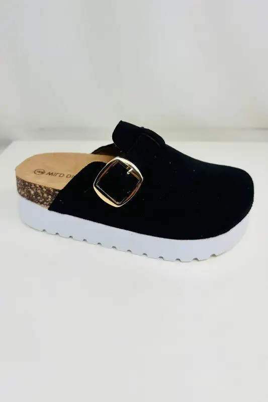 Suede Platform Shoes
