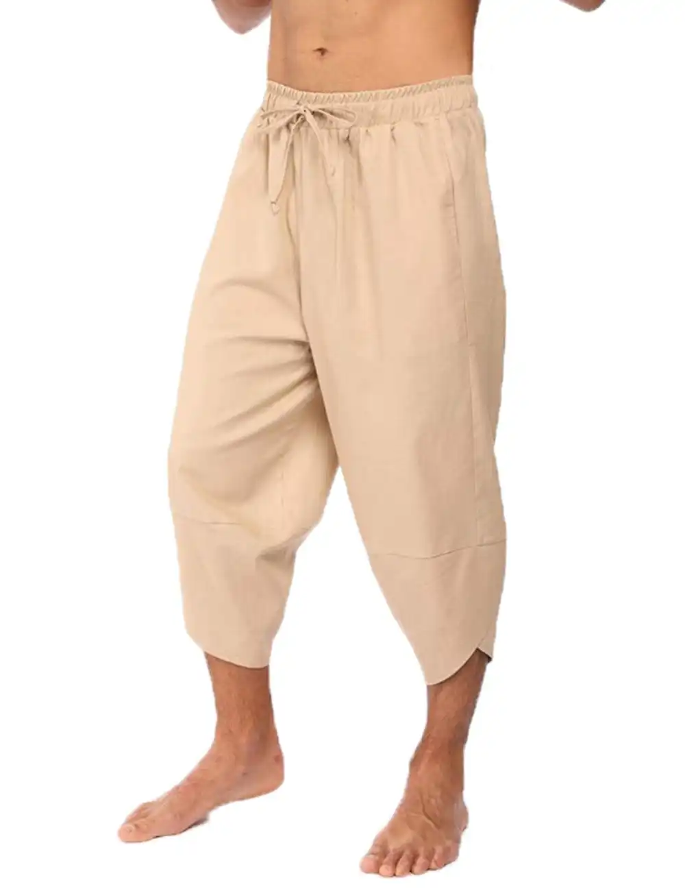 Streetwear Drawstring Waist Trousers