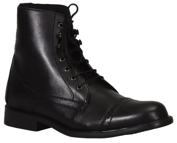 Classic Lace-Up Leather Paddock Boots