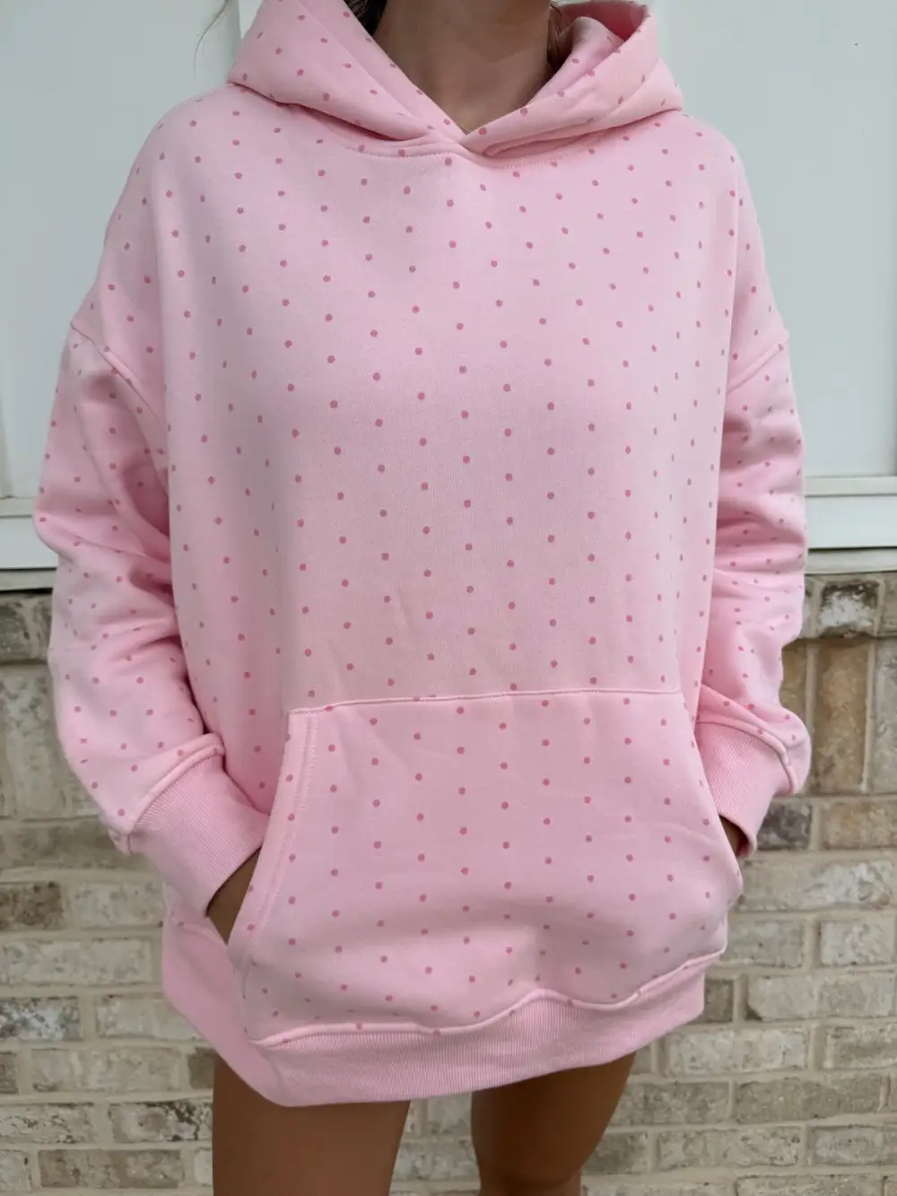 Polka Dot Hoodie