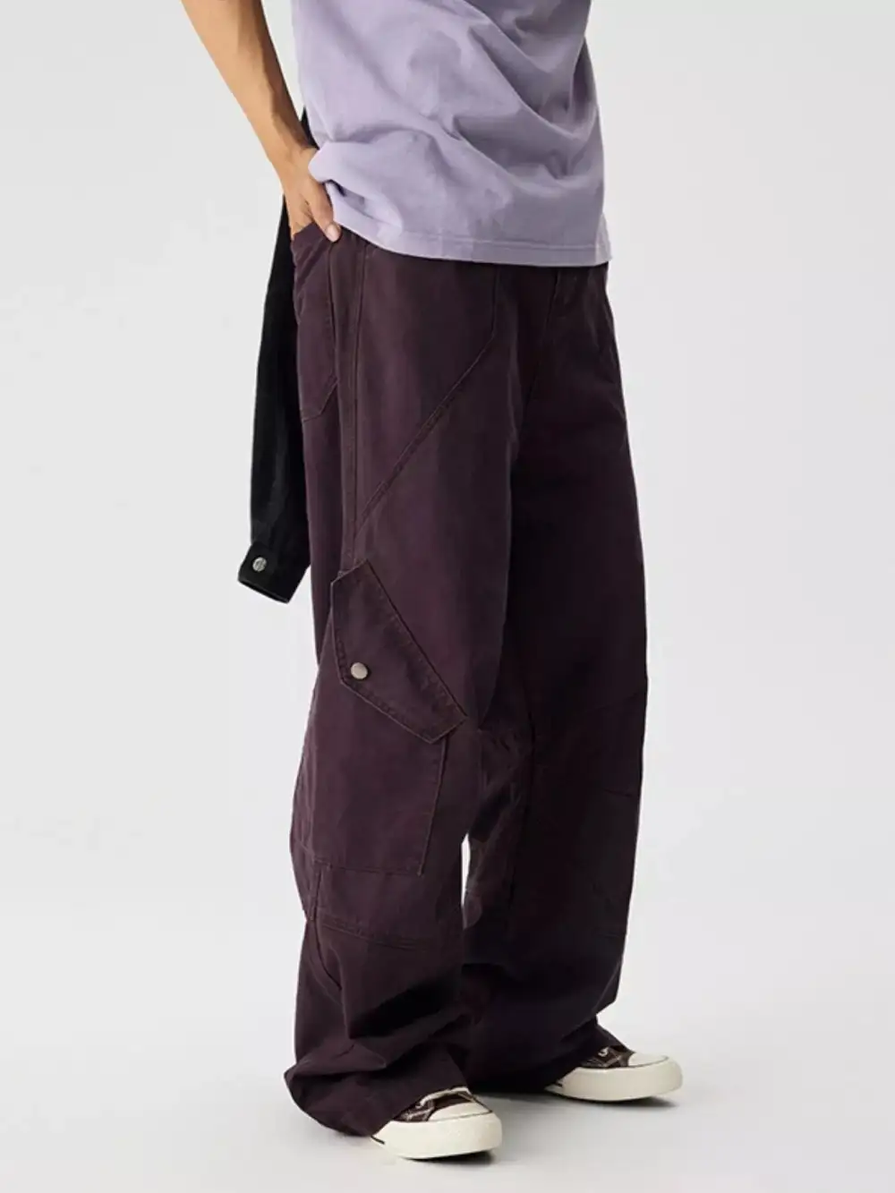 Soft Touch Wide Leg Cargo Pants