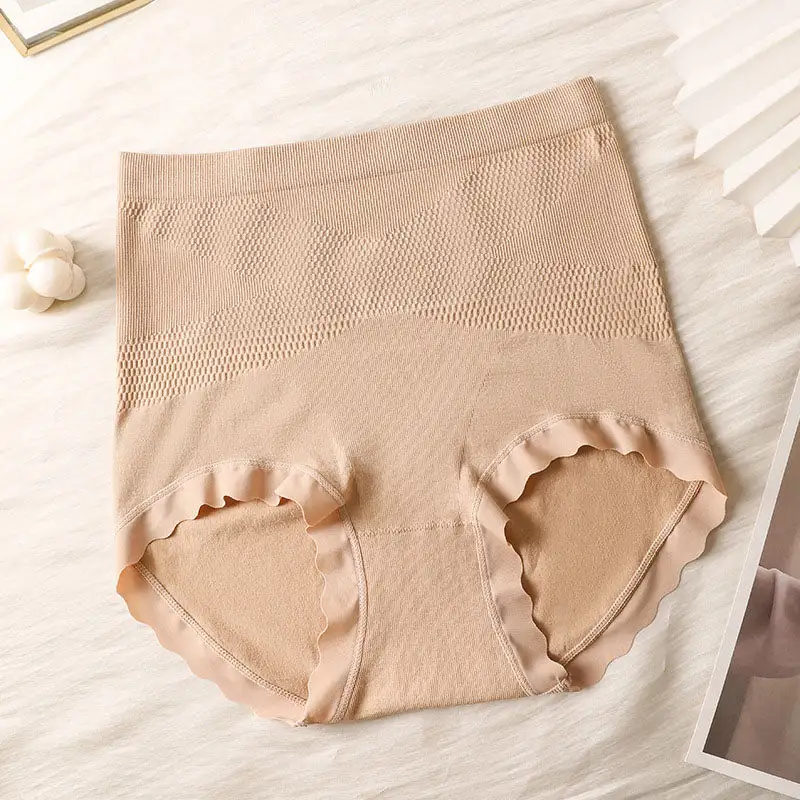 Plus Size High Waist Soft Touch Smoothing Brief Panty
