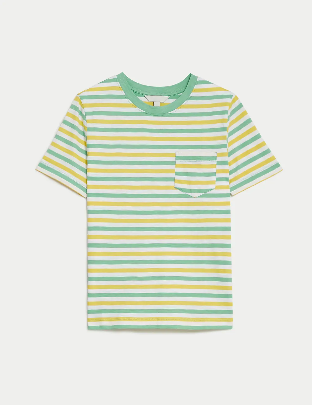 Pure Cotton Striped T-Shirt