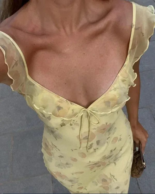 Floral Summer Casual Dress