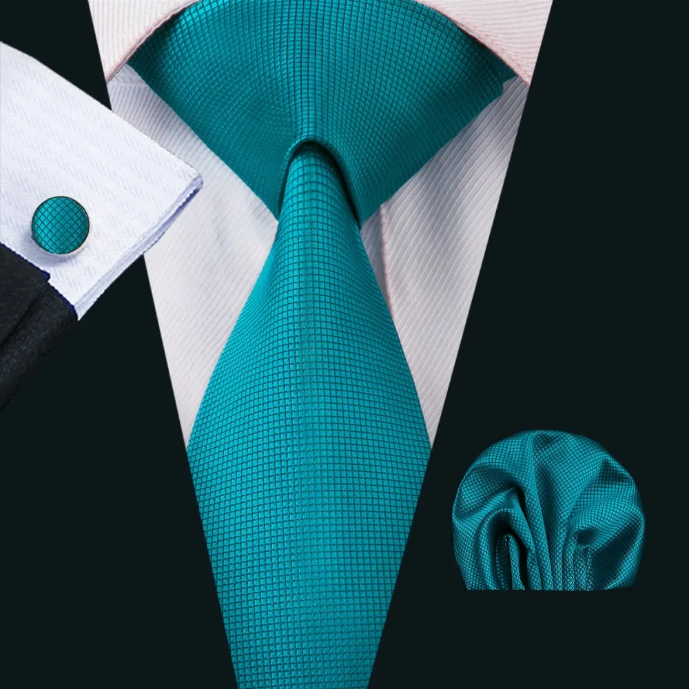 Modern Solid Necktie Set