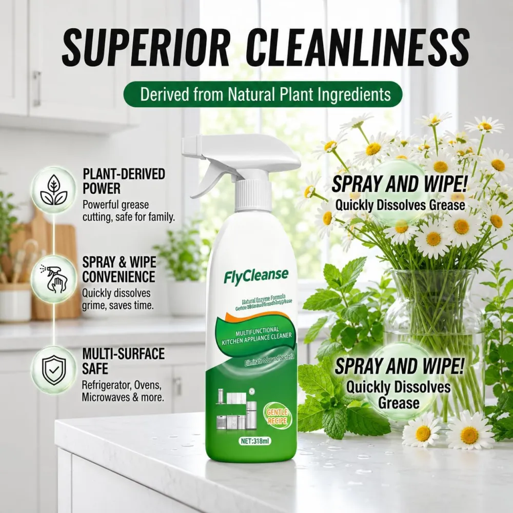 Powerful degreaser and oil stain cleaner