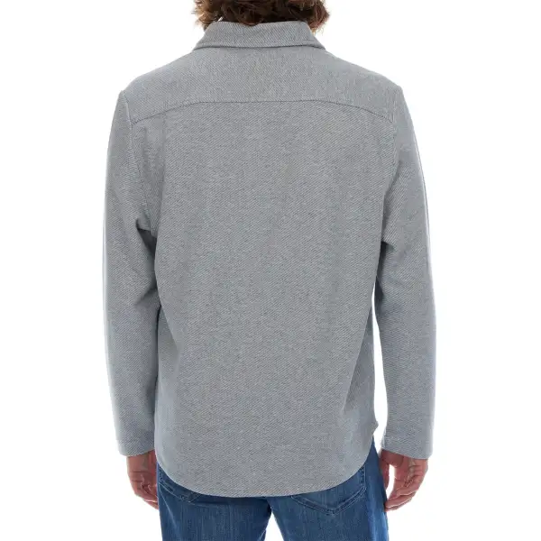 Soft Touch Textured Shacket Overshirt