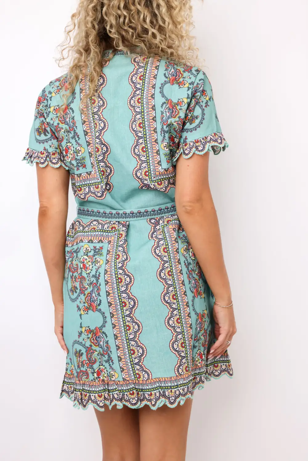 Linen Mini Dress