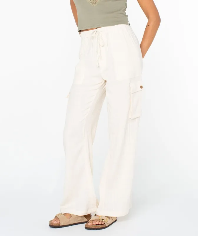 Clean Relaxed Pull On Pants