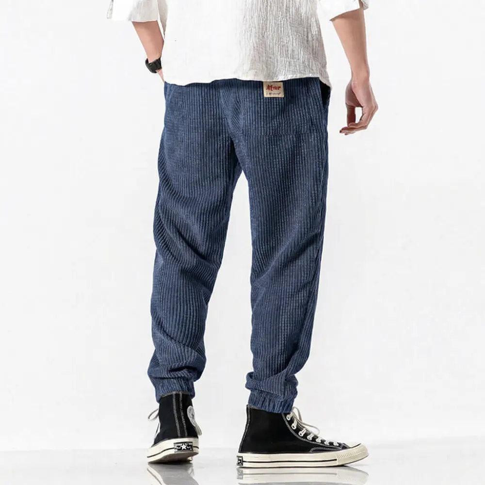 Soft Corduroy Tapered Pants