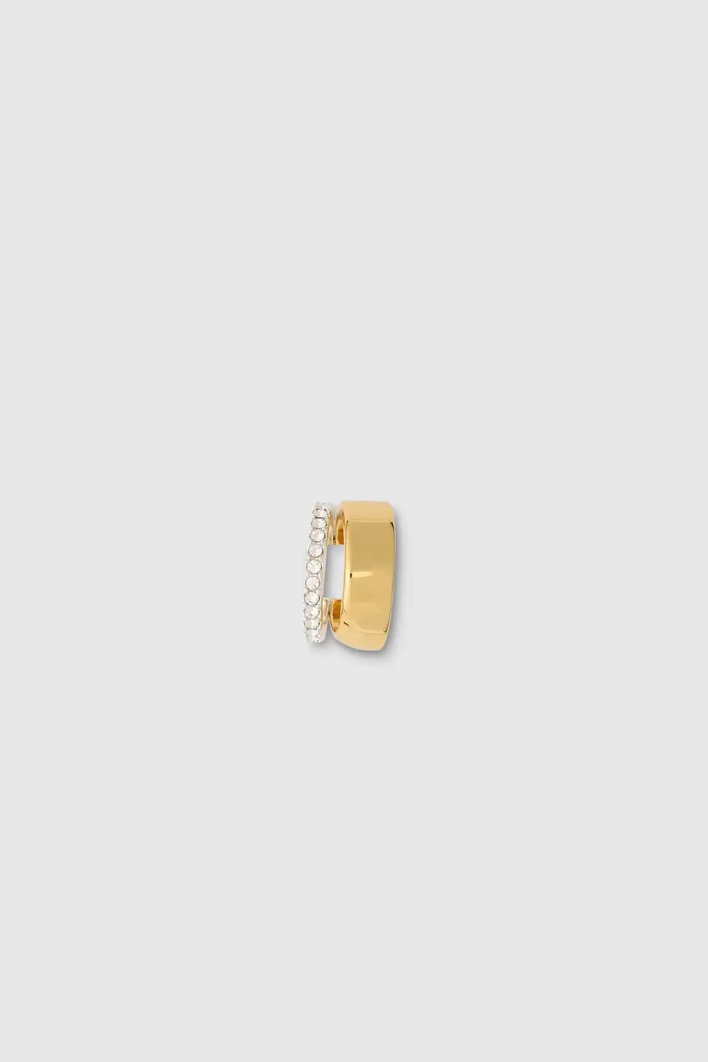 Two Tone Gold Ear Cuff