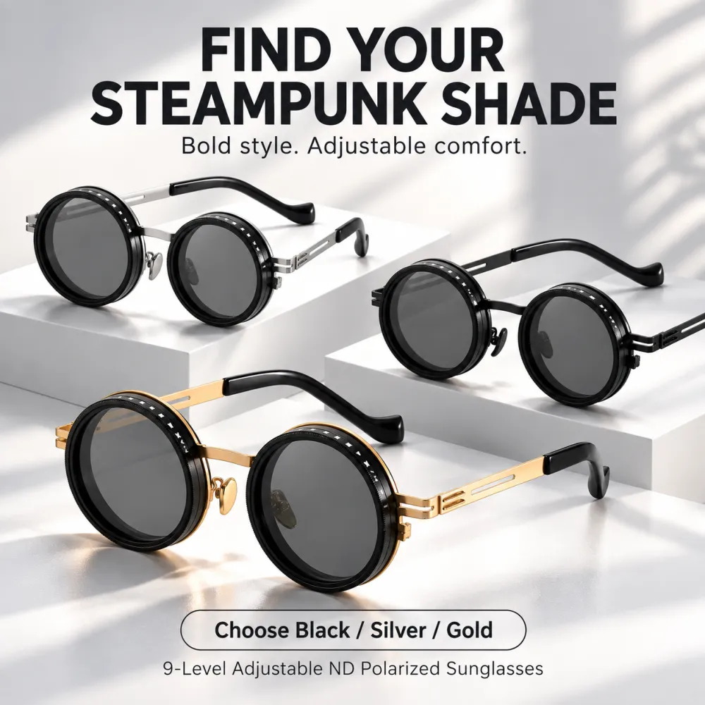 Adjustable Dimming Sunglasses