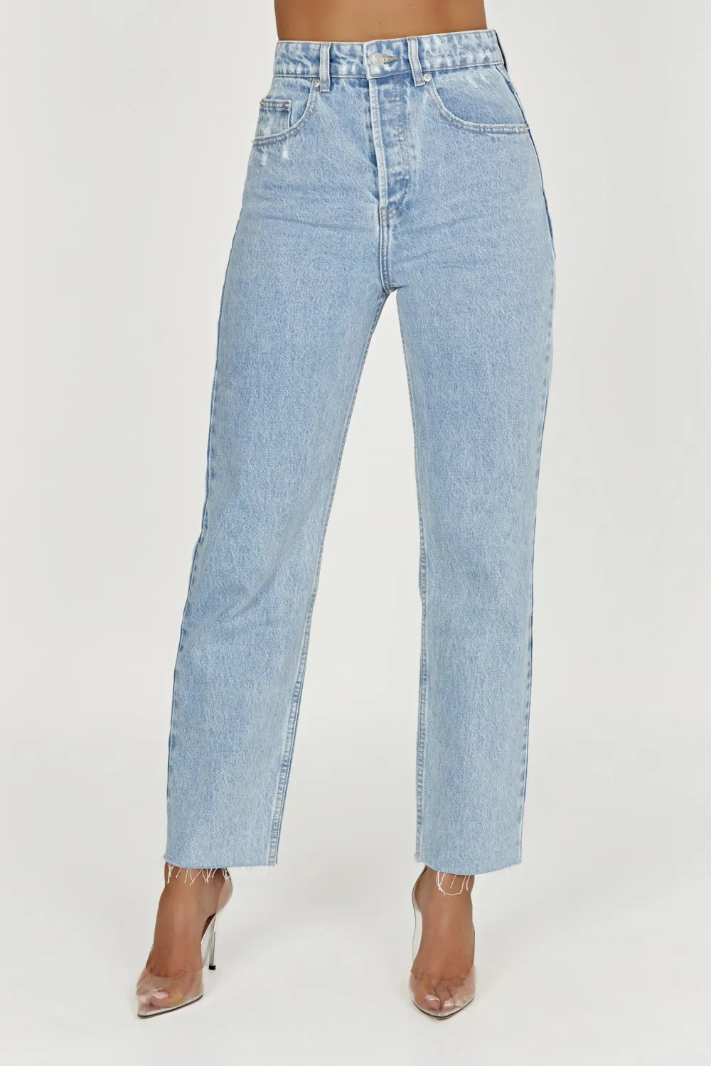 Casual Style Straight Jean