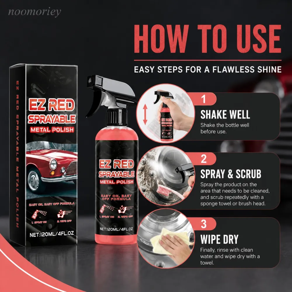 Car Metal Polish & Restorer – Bring Back the Shine🚗