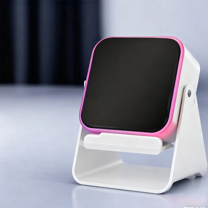 5-in-1 Wireless Induction Bluetooth Speaker with Adjustable Phone Stand