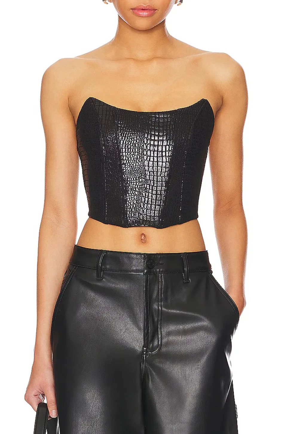 Tawny Faux Suede Top