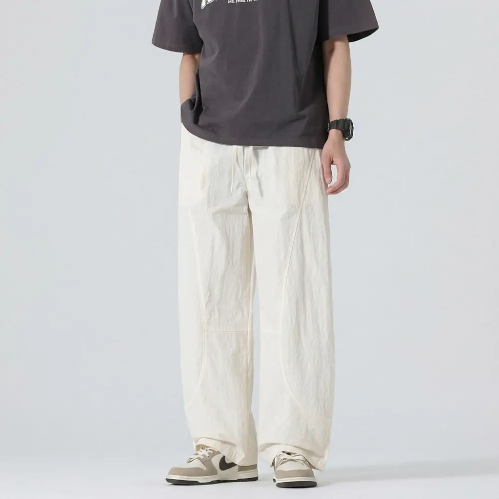 Structured Wide Leg Pants