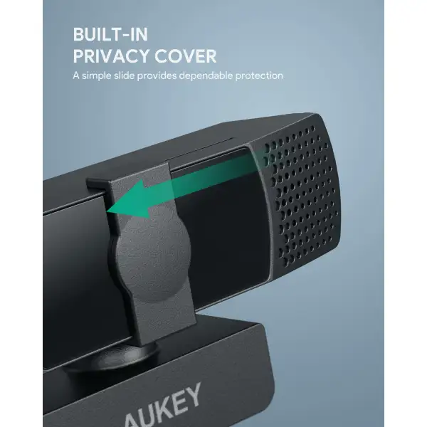 AUKEY Overview || FHD 1080p Webcam with Privacy Cover  PC-LM7