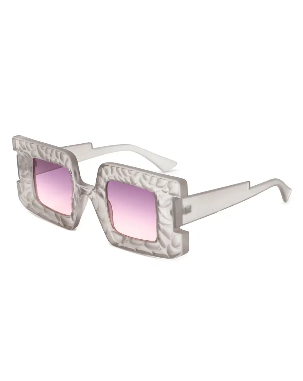 Square Geometric Frame Sunglasses