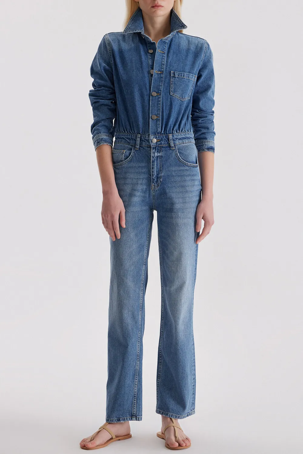 Denim Jumpsuit