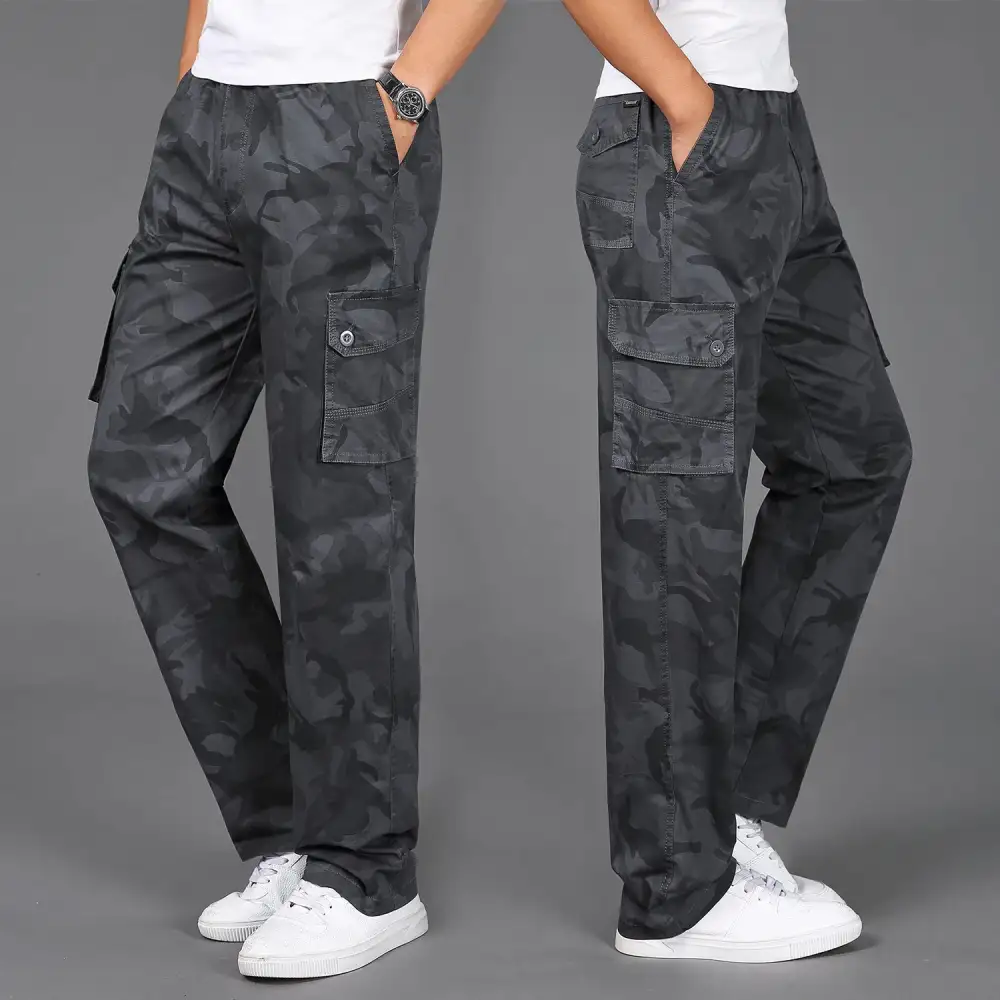 Men's Camo Utility Cargo Pants