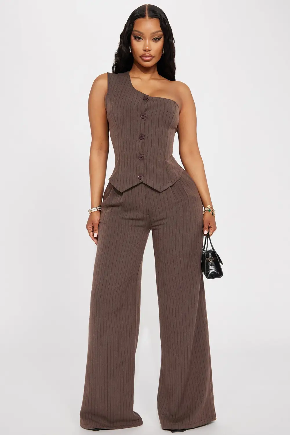 Sandy Pant Set - Brown
