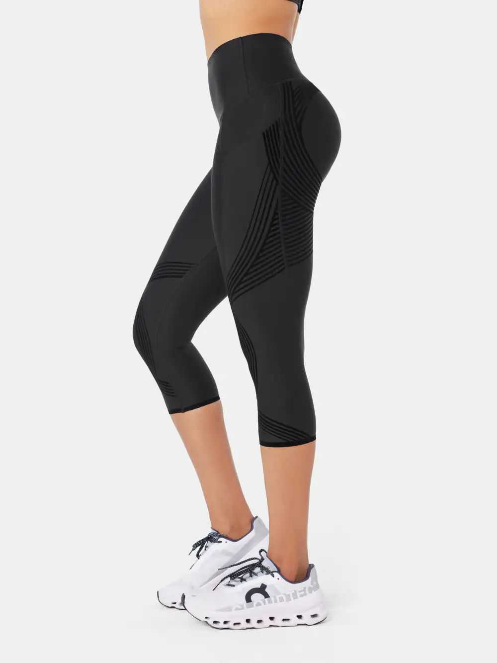 Body Sculpt Side Pocket Capri Leggings