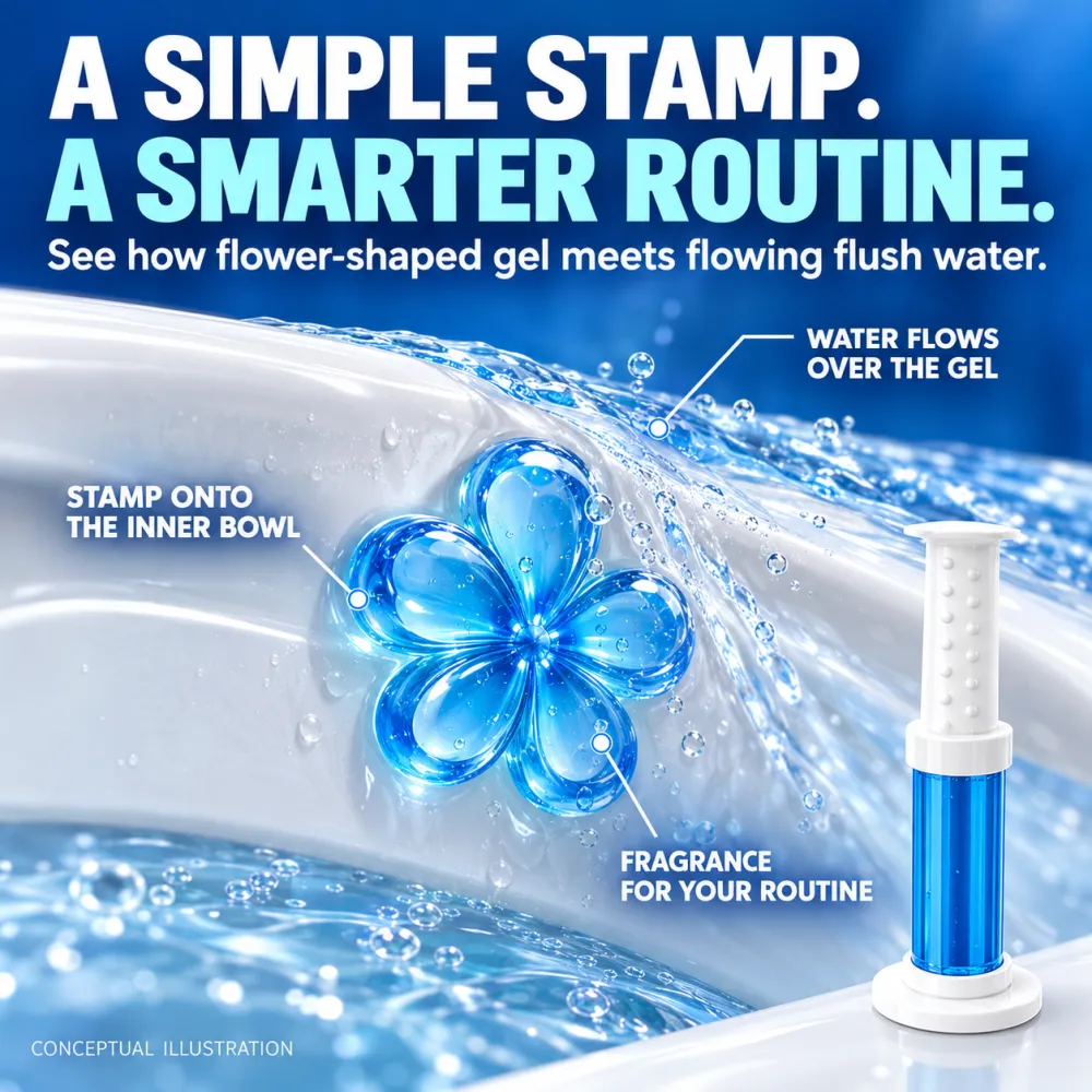 Xiaohua toilet cleaning gel