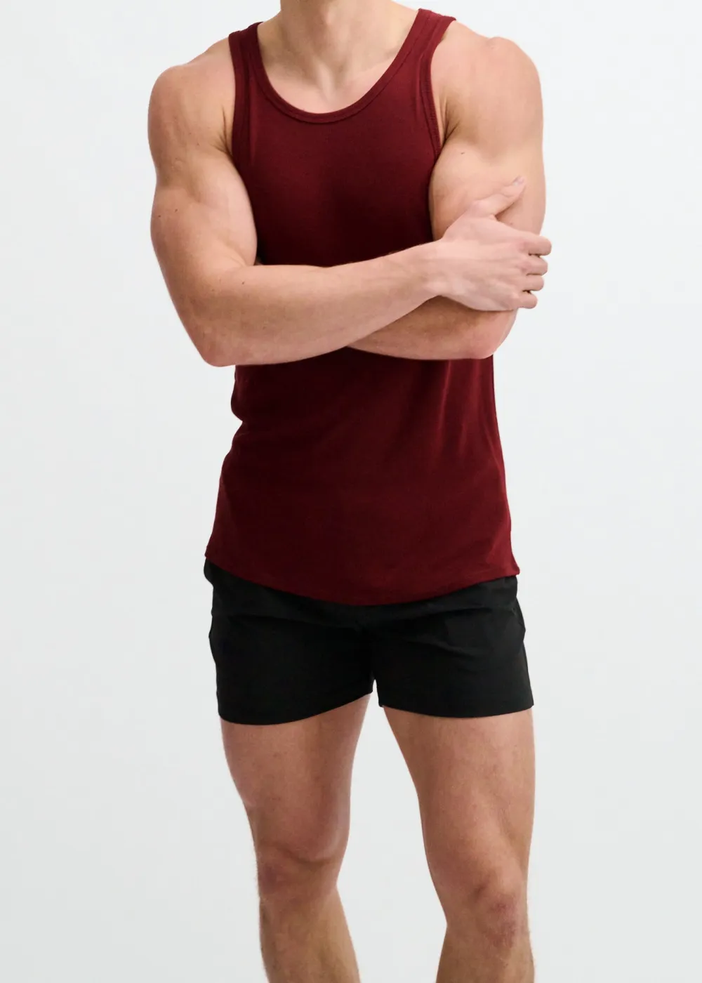 Lounge Ribbed Stretch Tank Top