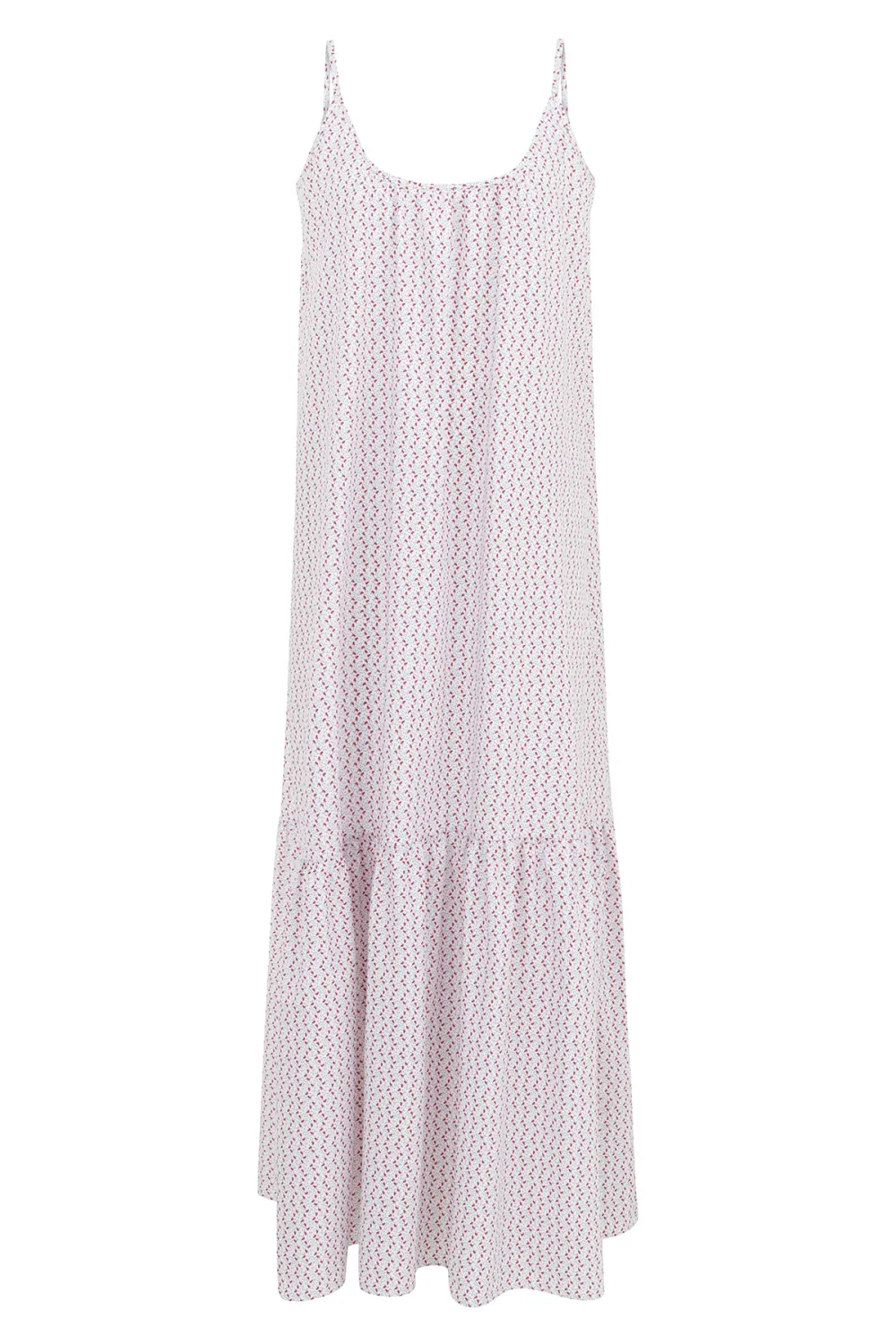 Sleeveless Maxi Cotton Dress